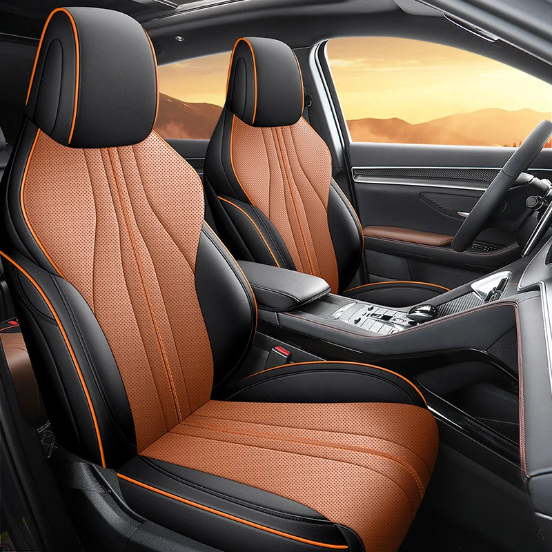 Custom Fit Leather Car Seat Covers for BYD Song Plus EV (2021–2025)