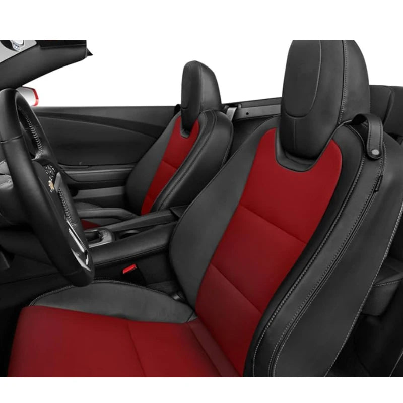 Custom Fit Leather Seat Covers for Chevrolet Camaro