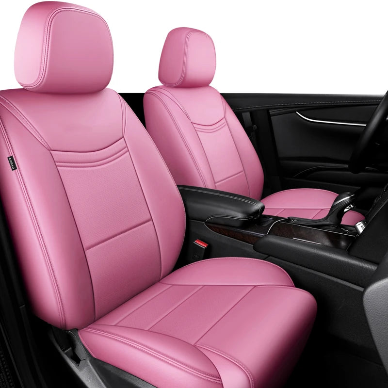 Custom Leather Car Seat Covers for Cadillac CTS (5 Seater)
