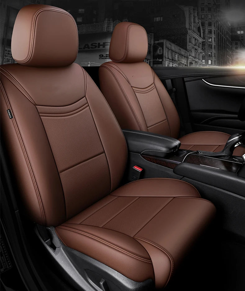Custom Leather Car Seat Covers for Cadillac CTS (5 Seater)