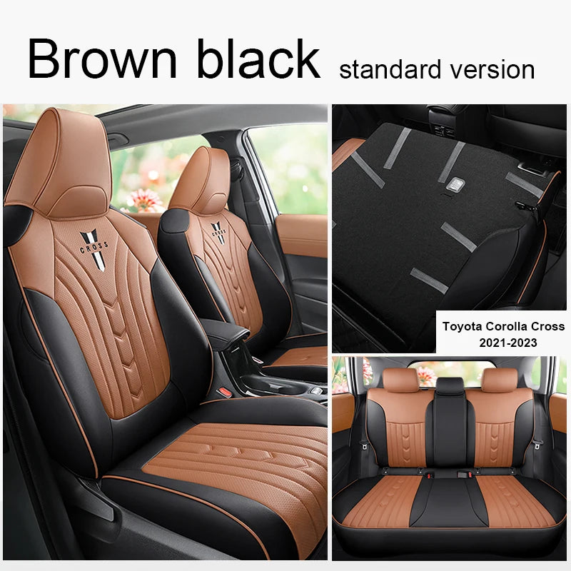 Custom Fit Leather Car Seat Covers for Toyota Corolla Cross
