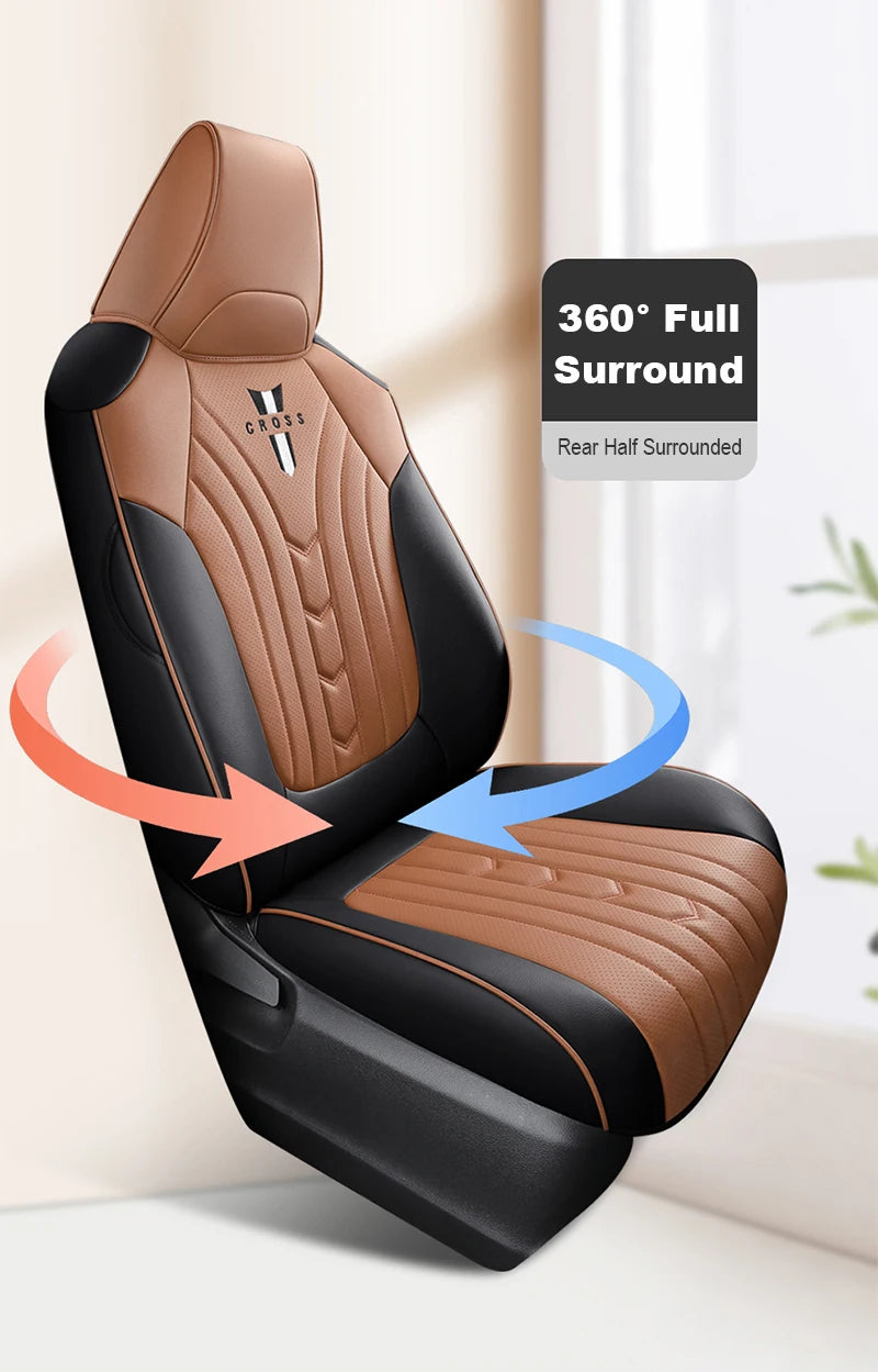Custom Fit Leather Car Seat Covers for Toyota Corolla Cross