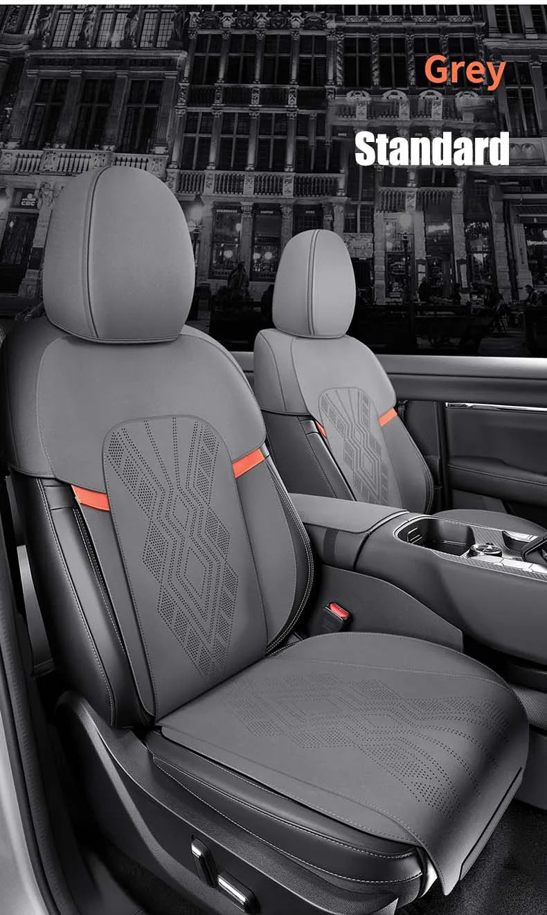 Custom Fit Half-Cover Suede Car Seat Covers for Haval Dargo