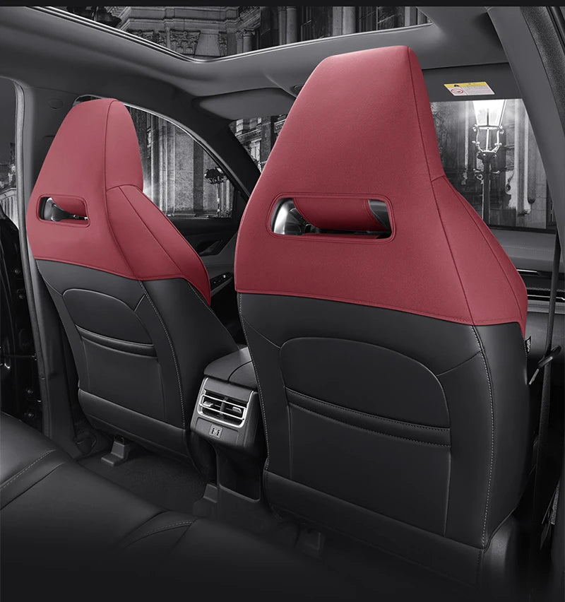 Custom Fit Half-Cover Suede Car Seat Covers for Changan CS75 PLUS