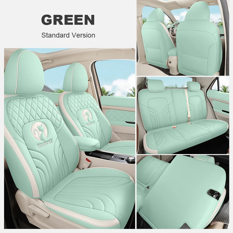 Custom Fit Leather Car Seat Covers for GWM Ora 03