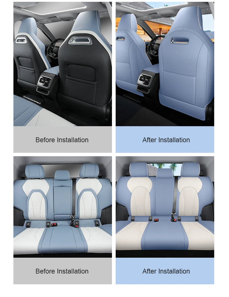 Custom Fit Leather Car Seat Covers for Chery Omoda 05