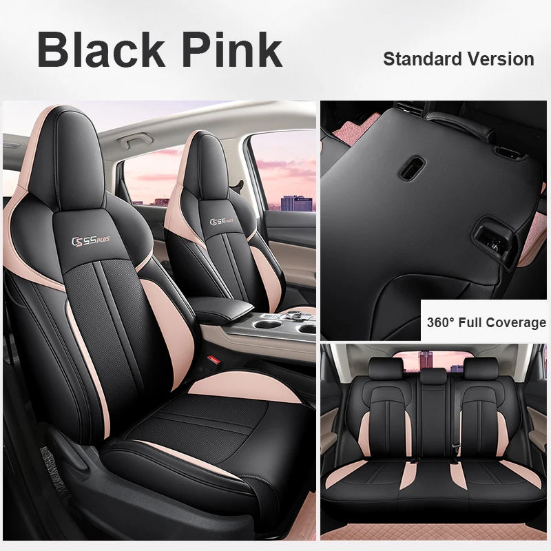 Custom Fit Leather Car Seat Covers for Changan CS55 Plus