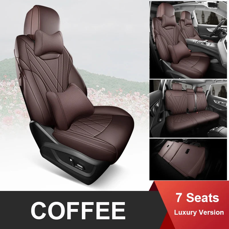 Custom Fit Leather Car Seat Covers for Chery Tiggo 8 Pro