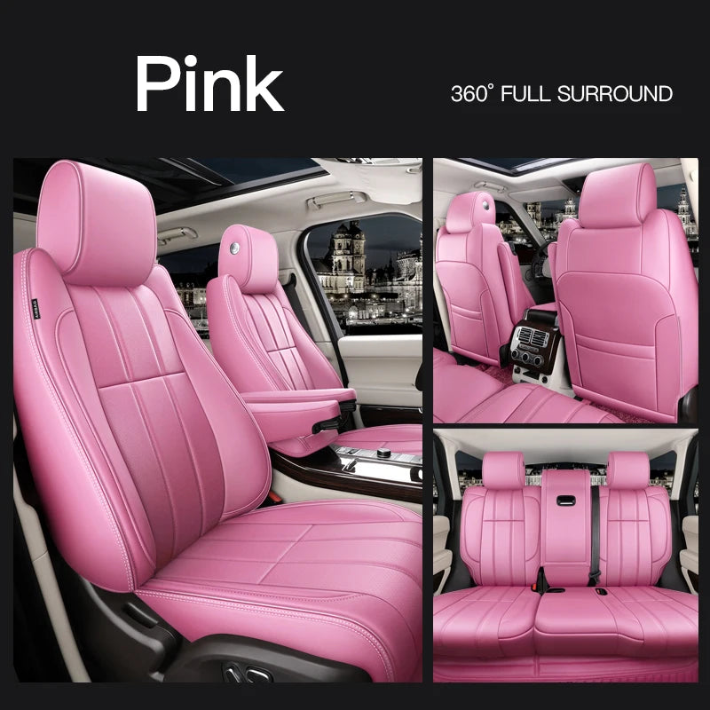 Custom Fit Leather Car Seat Covers for Range Rover Sport