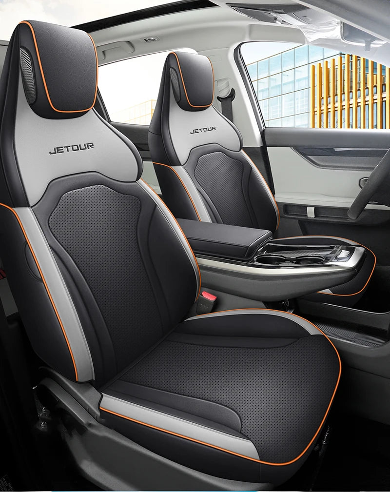 Custom Fit Leather Car Seat Covers for Jetour Dashing