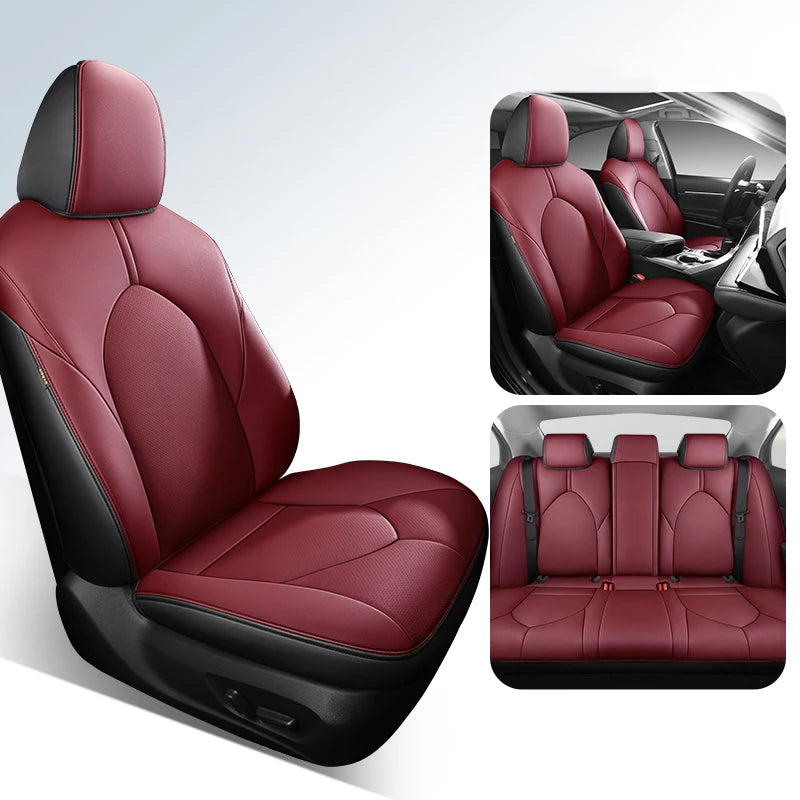 Custom Fit Leather Car Seat Covers for Toyota Camry