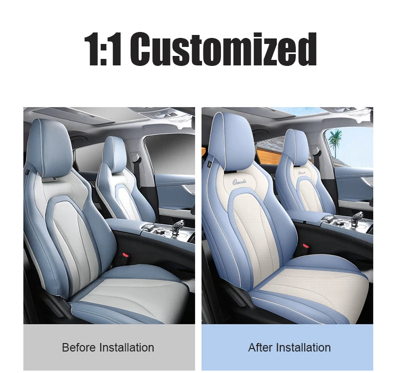 Custom Fit Leather Car Seat Covers for Chery Omoda 05