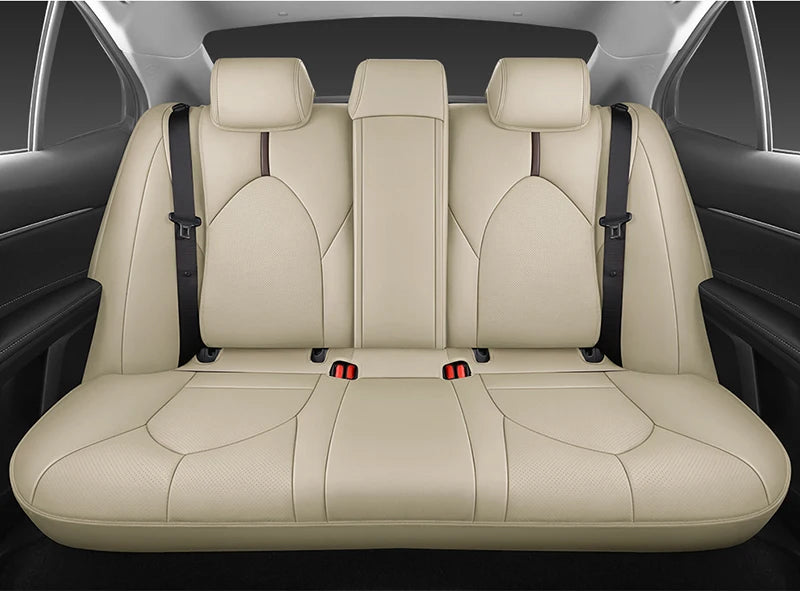 Custom Fit Leather Car Seat Covers for Toyota Camry