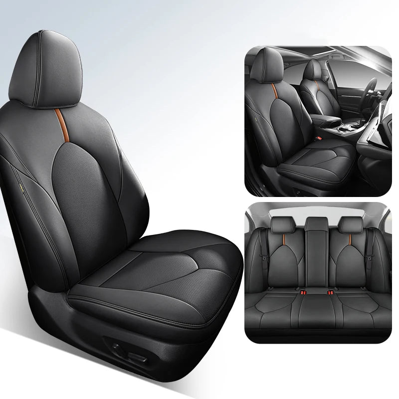 Custom Fit Leather Car Seat Covers for Toyota Camry