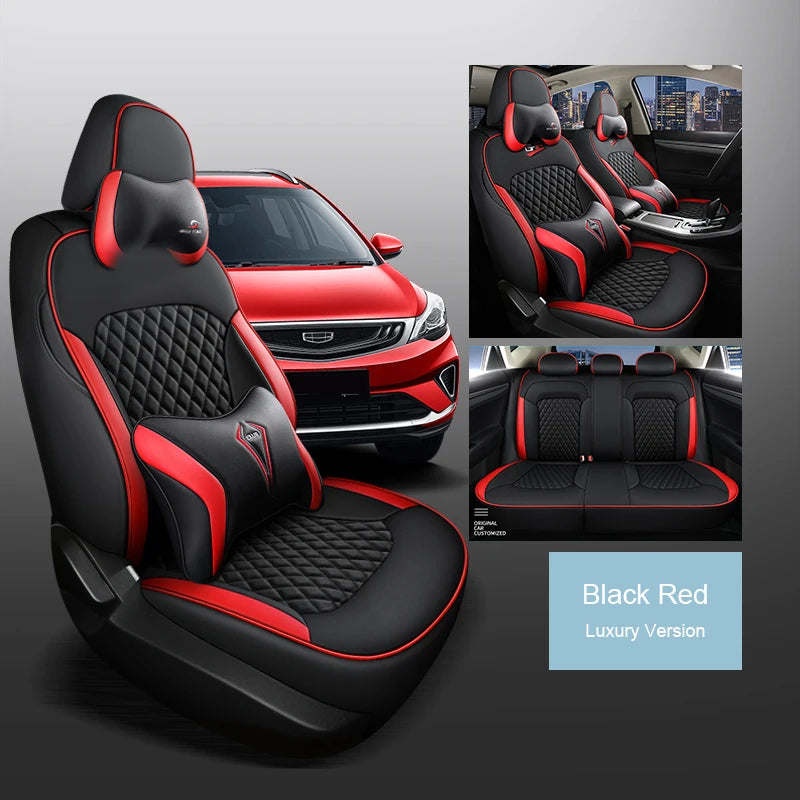 Custom Fit Leather Car Seat Covers for Geely Emgrand S7