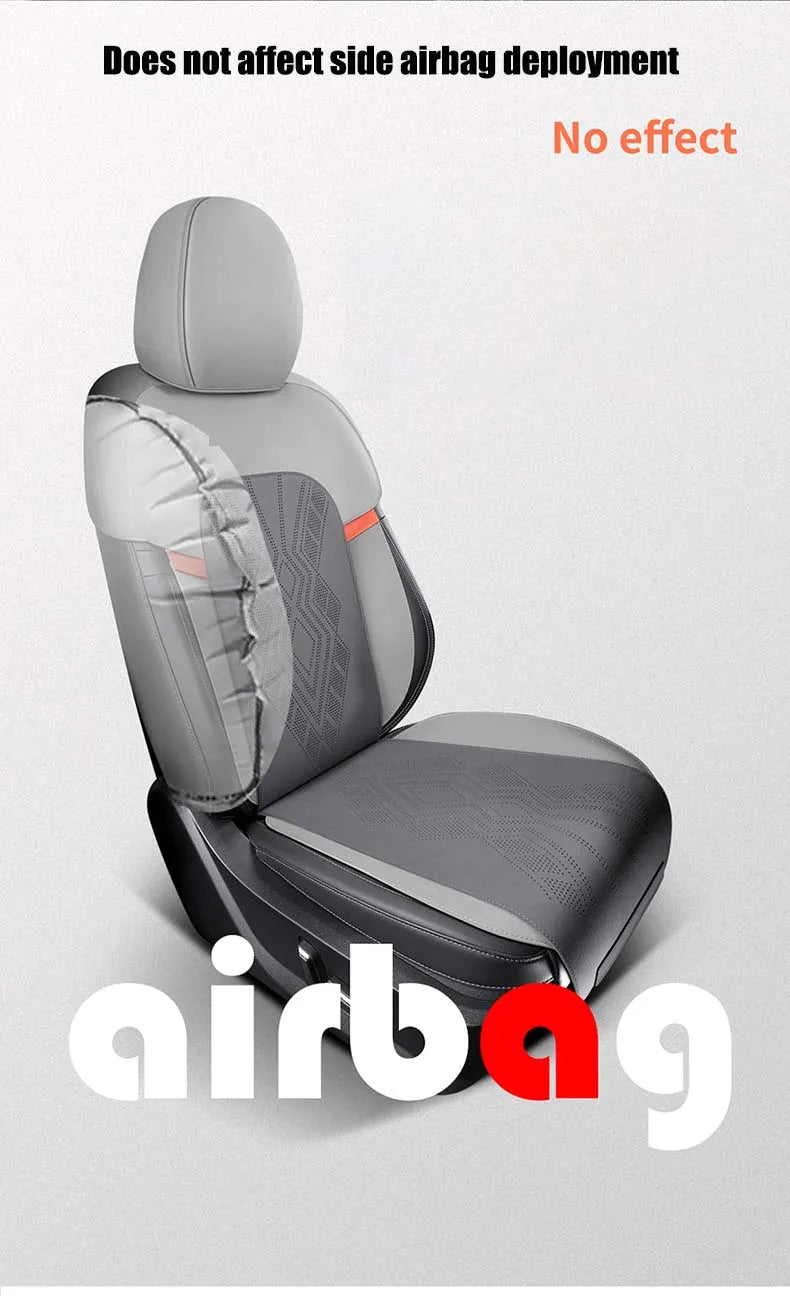 Custom Fit Half-Cover Suede Car Seat Covers for Haval Dargo