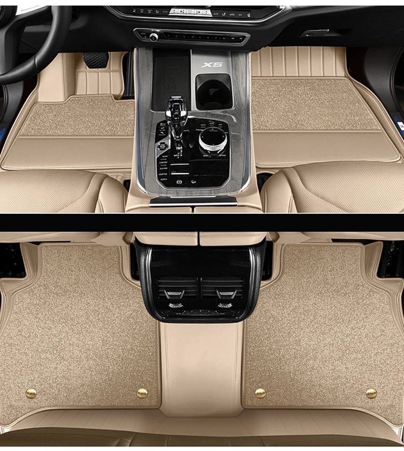 Custom Fit Leather Floor Mats for BMW & Mini