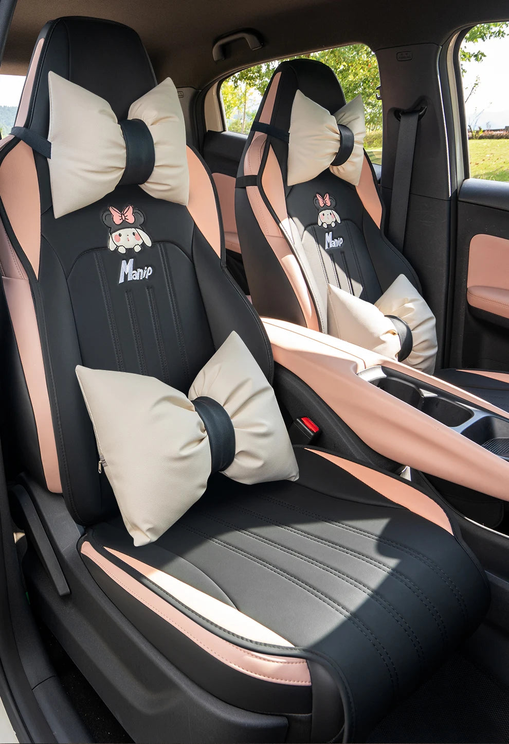 Custom Half-Cover Leather Seat Cushion Pads for BYD Seagull