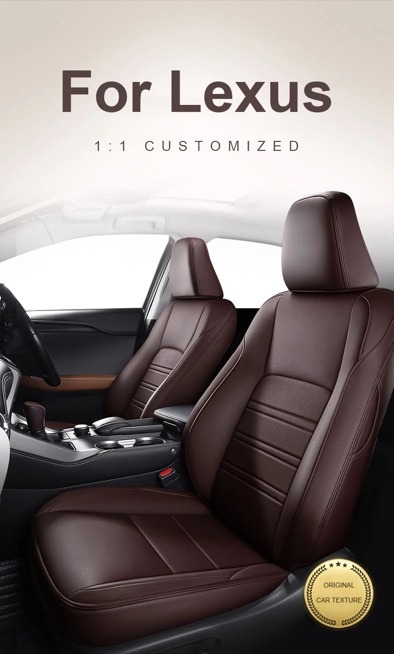 Custom Fit Leather Car Seat Covers for Lexus RX
