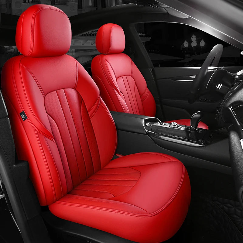Custom Fit Leather Car Seat Covers for Maserati Levante