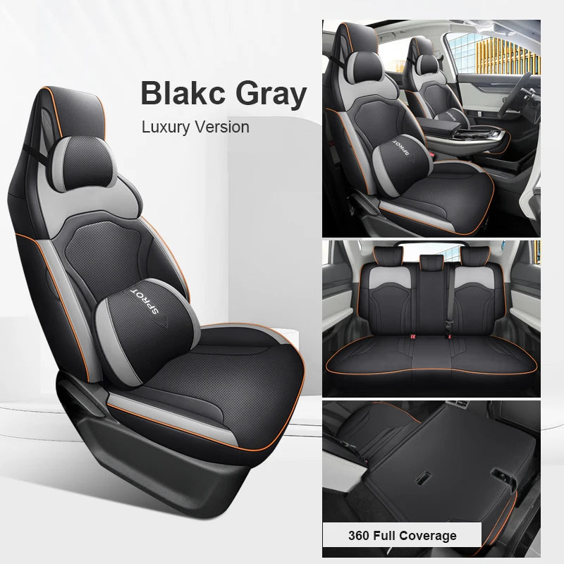 Custom Fit Leather Car Seat Covers for Jetour Dashing