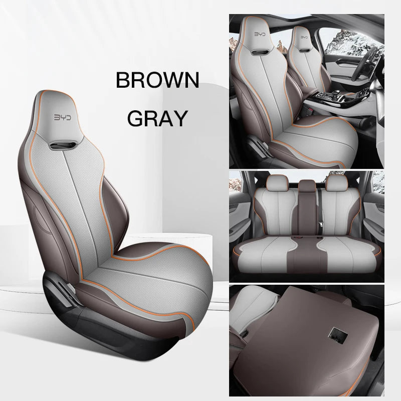 Custom Fit Leather Car Seat Covers for BYD Destroyer 05