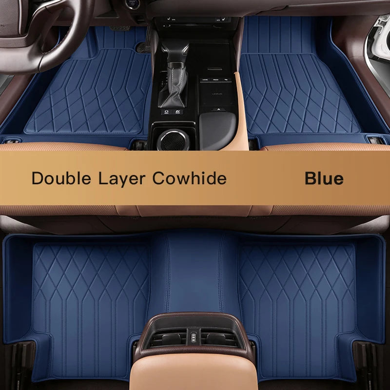 Custom Fit Leather Floor Mats for Chevrolet Camaro