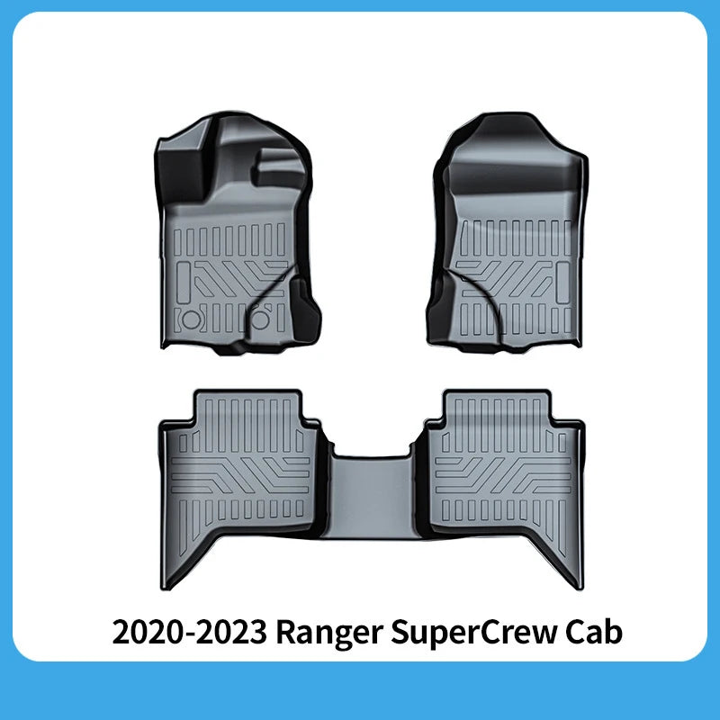 Custom Fit TPE Floor Mats for Ford Models