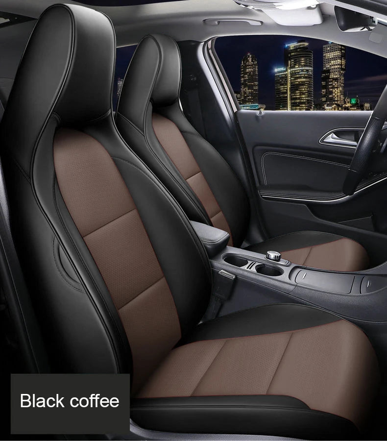 Custom Fit Leather Car Seat Covers for Mercedes-Benz CLA 220