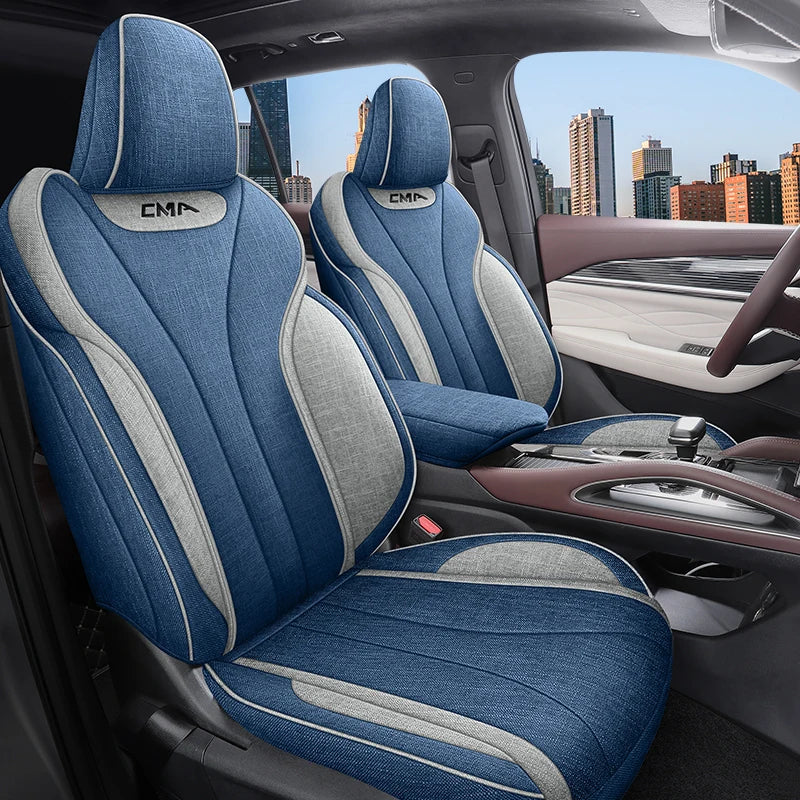 Custom Fit Flax Car Seat Covers for Geely Monjaro