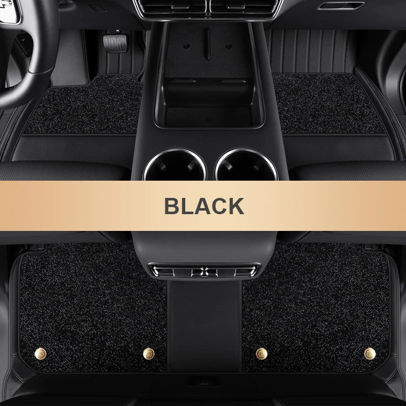 Custom Fit Leather Floor Mats for Chevrolet Camaro