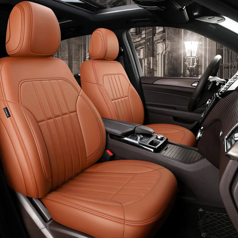 Custom Fit Leather Car Seat Covers for Mercedes-Benz C-Class W204
