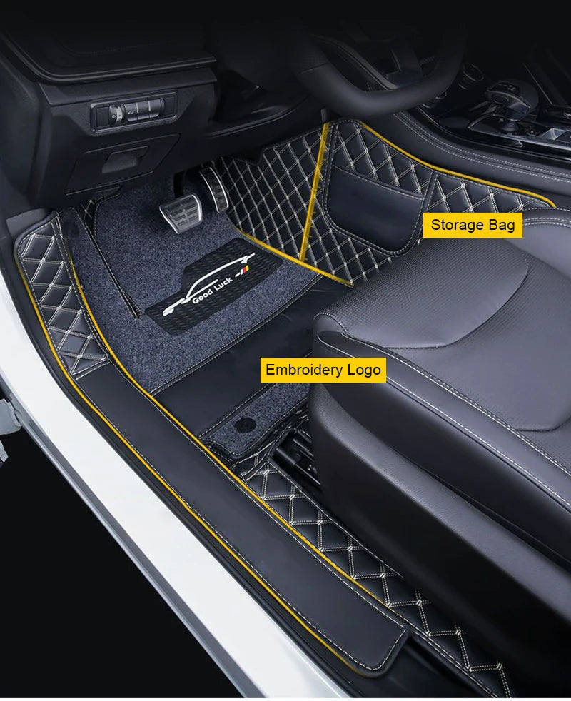 Custom Fit Nappa Leather Floor Mats for JETOUR X70 PLUS / PRO