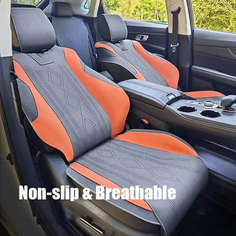 Custom Half-Cover Suede Saddle Seat Cushion Pads for Changan UNI-K (2020-2023)