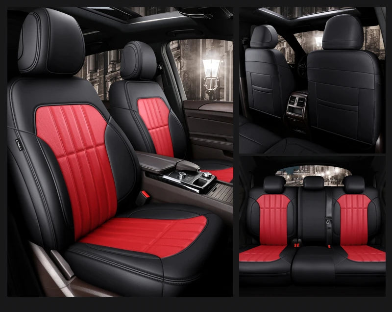 Custom Fit Leather Car Seat Covers for Mercedes-Benz W214