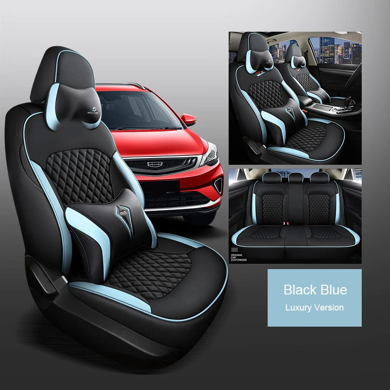 Custom Fit Leather Car Seat Covers for Geely Emgrand S7