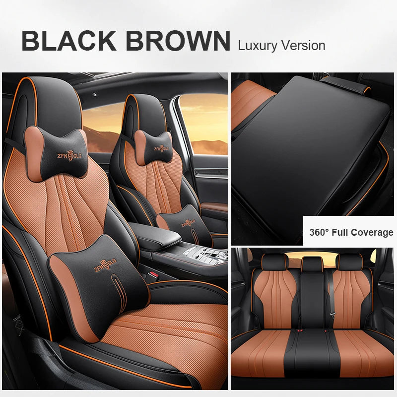 Custom Fit Leather Car Seat Covers for BYD Song Pro EV