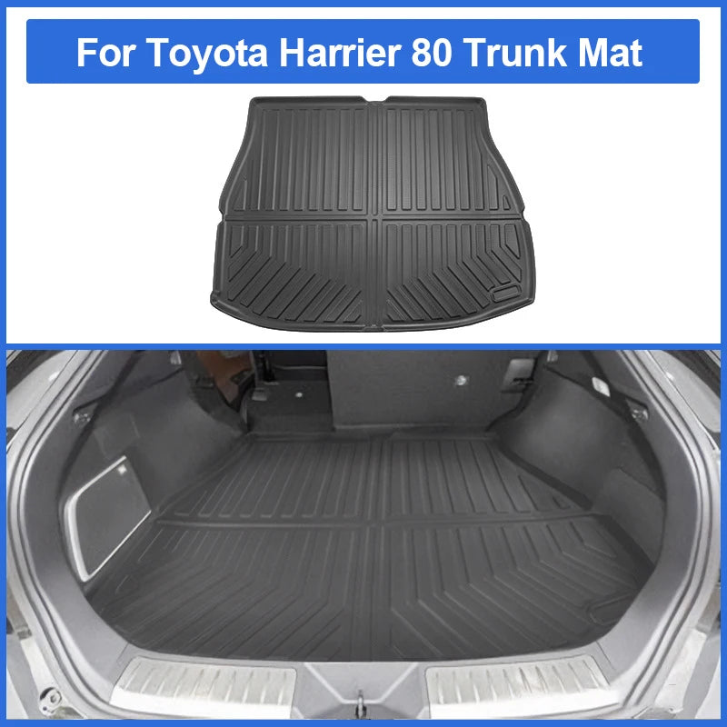 Custom Fit TPE Floor Mats for Toyota Harrier 80 Series (2019–2024)