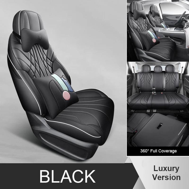 Custom Fit Leather Car Seat Covers for Chery Tiggo 9