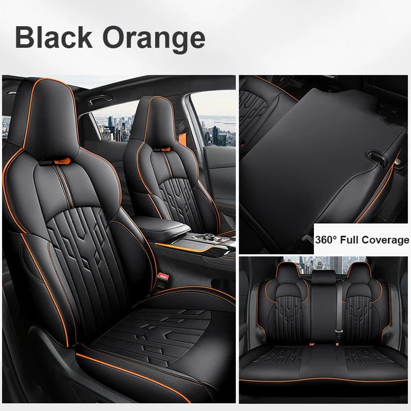 Custom Fit Leather Seat Covers for 2020 Changan UNI-T Full Set