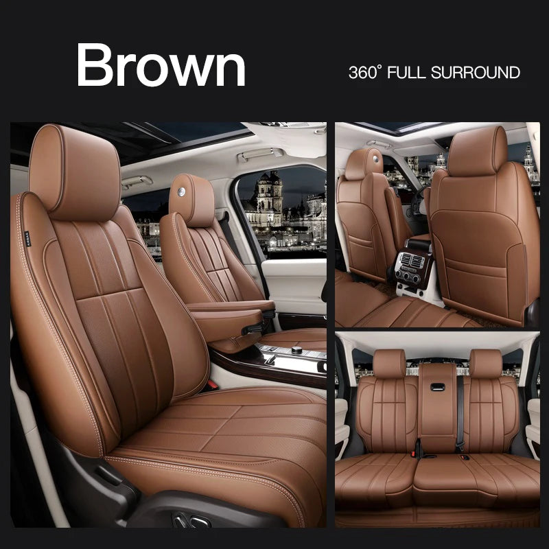 Custom Fit Leather Car Seat Covers for Range Rover Sport