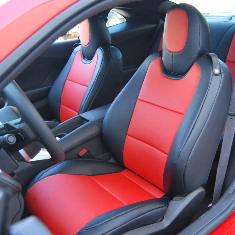 Custom Fit Leather Seat Covers for Chevrolet Camaro