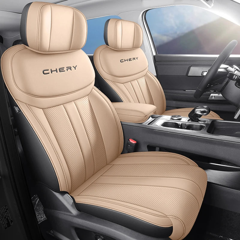 Custom Fit Leather Car Seat Covers for Chery Explore 06