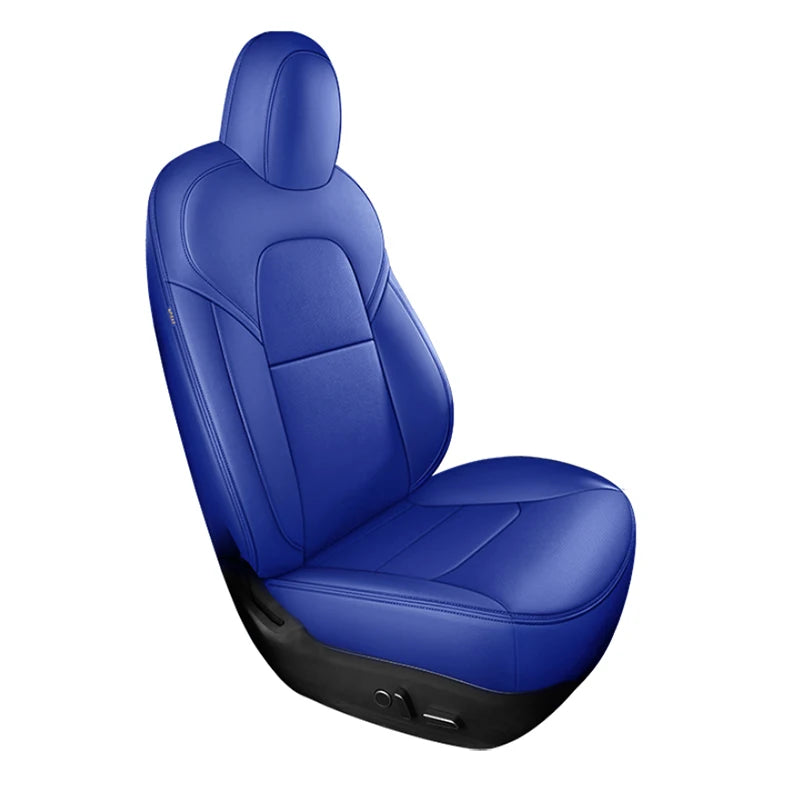 Custom Fit Leather Car Seat Covers for Tesla Model Y
