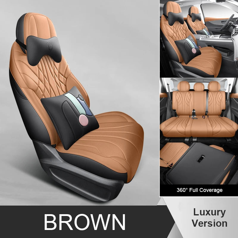 Custom Fit Leather Car Seat Covers for Chery Tiggo 9