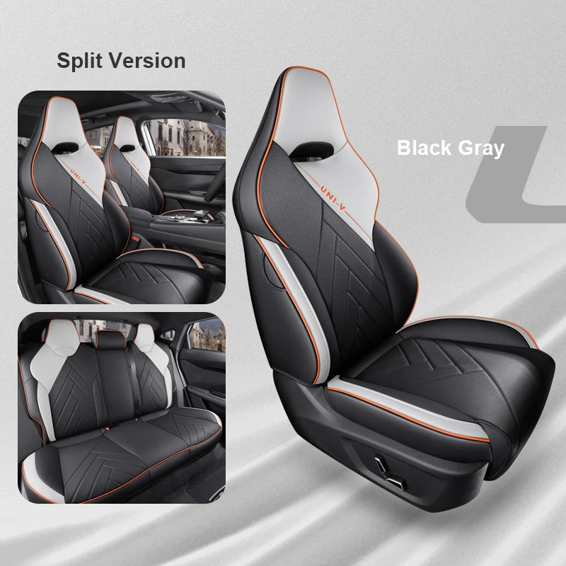 Custom Fit Car Seat  Leather Covers for 2022 Changan UNI-V