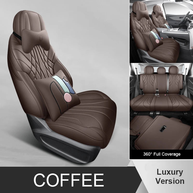 Custom Fit Leather Car Seat Covers for Chery Tiggo 9