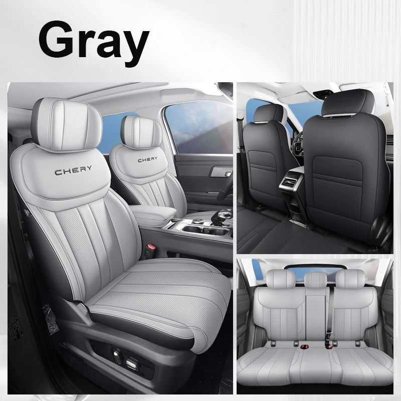Custom Fit Leather Car Seat Covers for Chery Explore 06