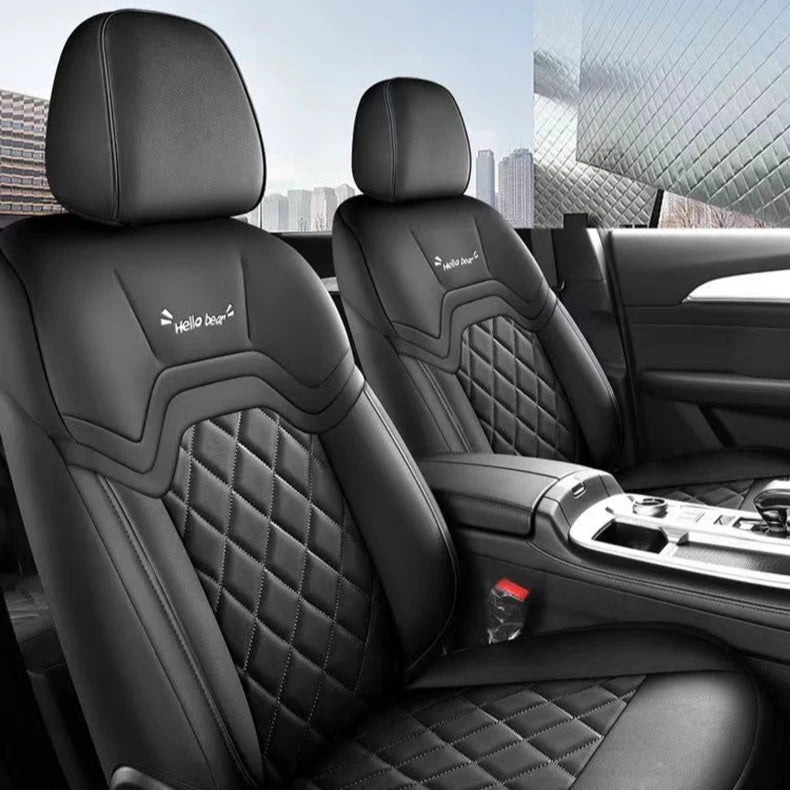 Custom Fit Leather Car Seat Covers for Jetour X90 Plus