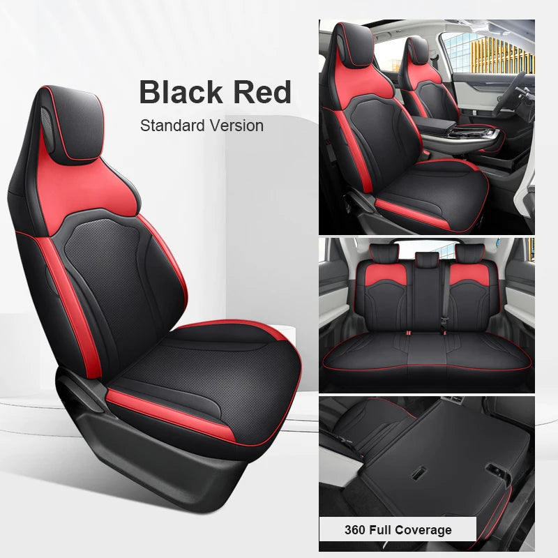 Custom Fit Leather Car Seat Covers for Jetour Dashing